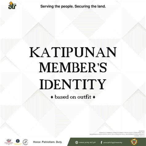 Katipunan Member's Identity Based On Outfit .